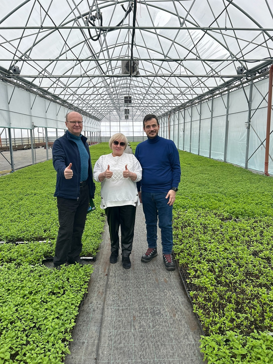 Международные эксперты в Питомнике и садовом центре Веры Глухово